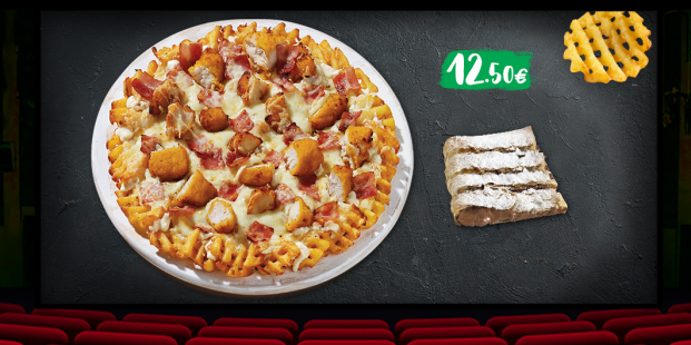 Πίτσα Crosscut & ατομικό choco krats με 12.50€!