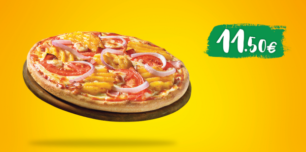 Κάθε Παρασκευή απολαμβάνεις Πίτσα 12 τμχ. μόνο με 11.50€ 